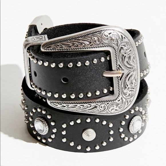 Urban Outfitters Accessories - Studded Leather Western Belt Urban Outfitters Accessories - Studded Leather Western Belt